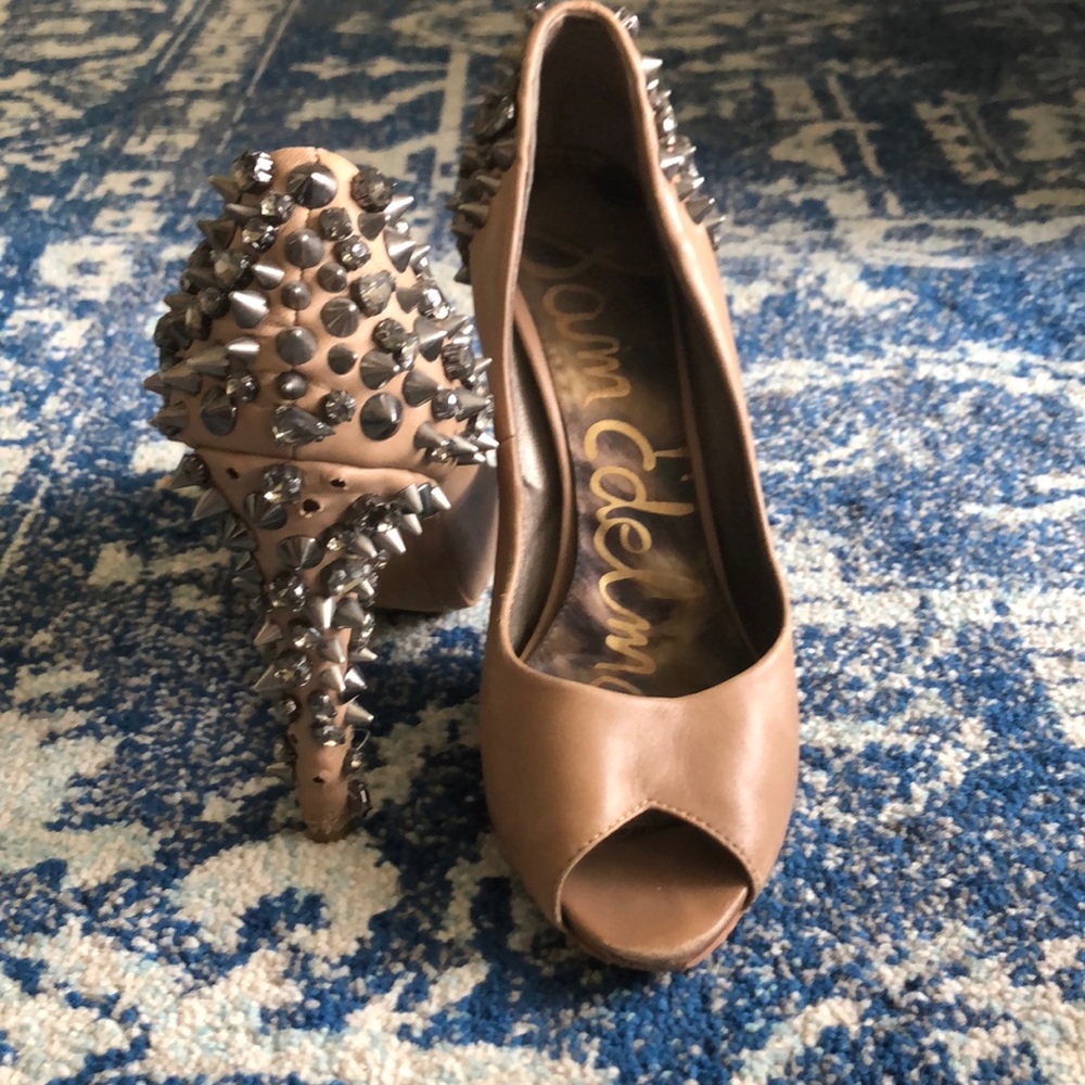 Sam Edelman spike nude heels